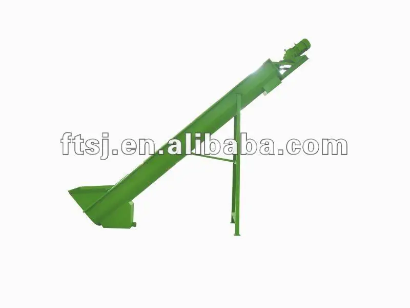 Пластиковые хлопья винтовой конвейер