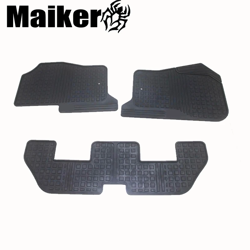 4x4 Car Parts Floor Mat For Land Rover Discovery 4 Accessories Auto car mat foot pad