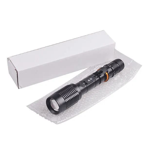
LED Flashlight XML-T6 1000Lumen Aluminum waterproof 18650 Battery Type 5 Mode Tactical Torch Light 