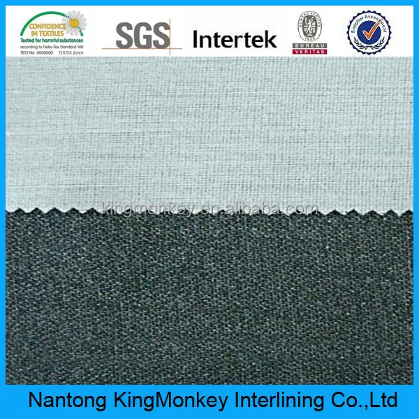 100% Cotton garment interfacing shirt interlining 4262