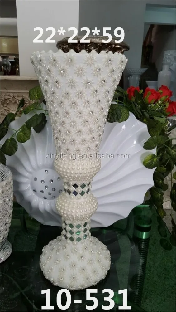 FRP Modern Floor Table Top Innovative Vase Home Ornament Resin Decor