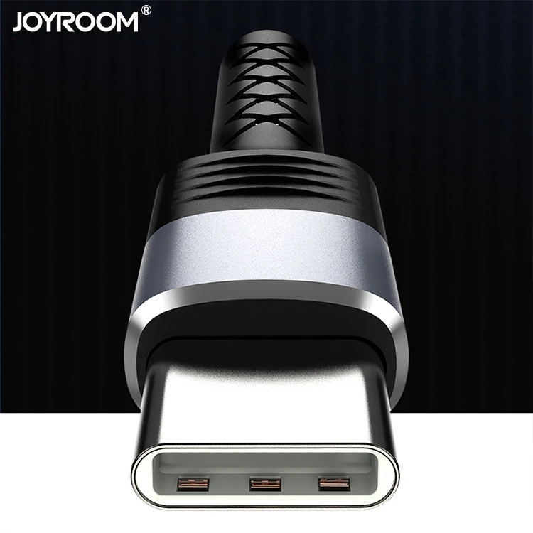 Joyroom data usb cable for android phone charger cables fabric micro usb cable