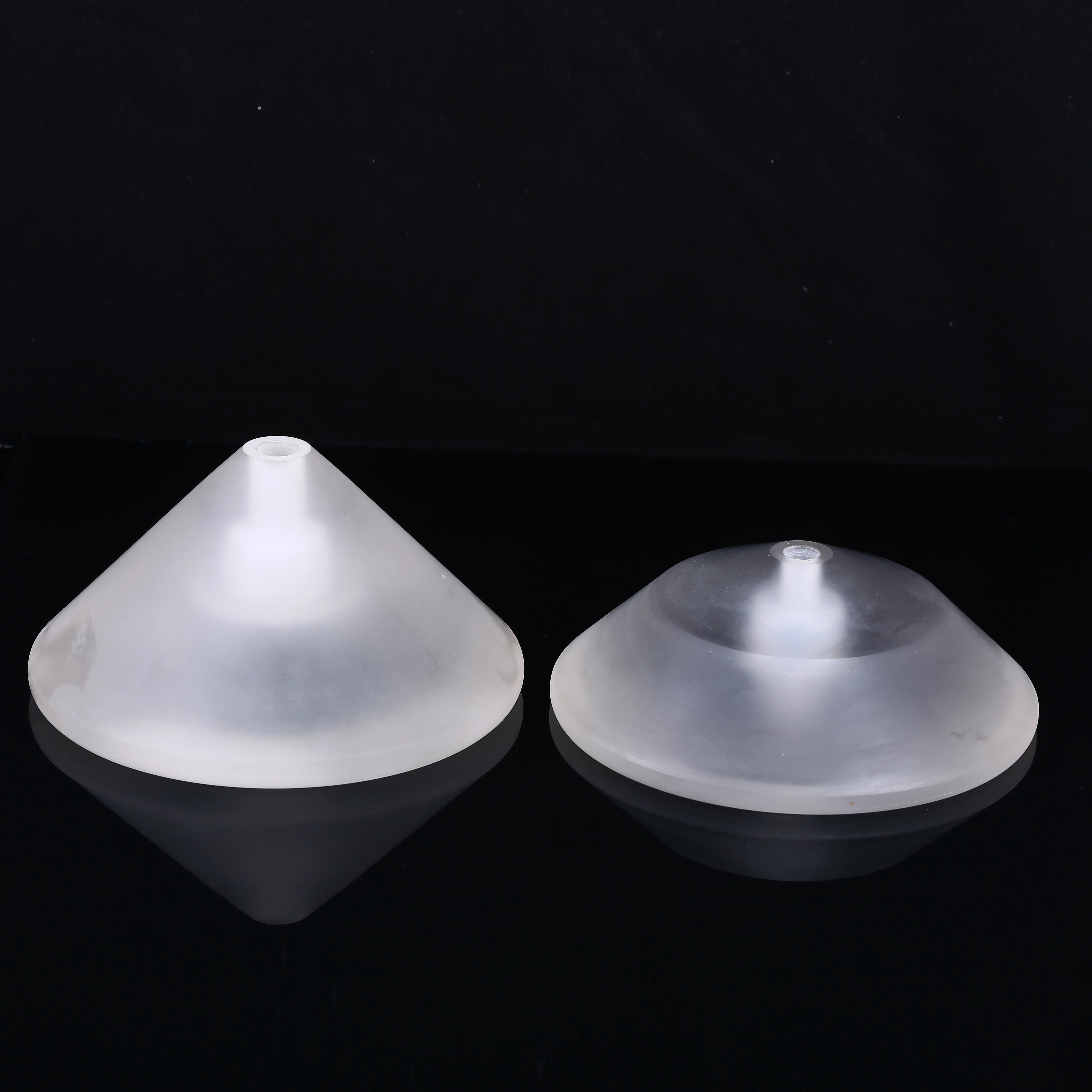 new products opaque taper quartz tube ingot with female thread end