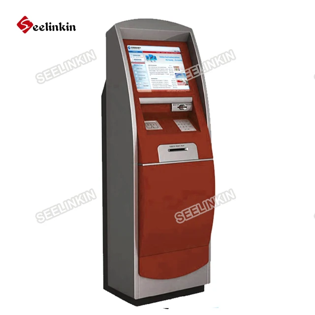 Lcd Stand Telecom Hardware Component Coin Machine Self Service Bank Payment Kiosk