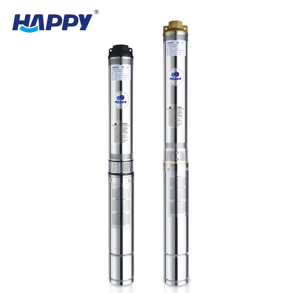 Irrigation centrifugal electric motor 7.5 hp 10hp deep well submersible pumps