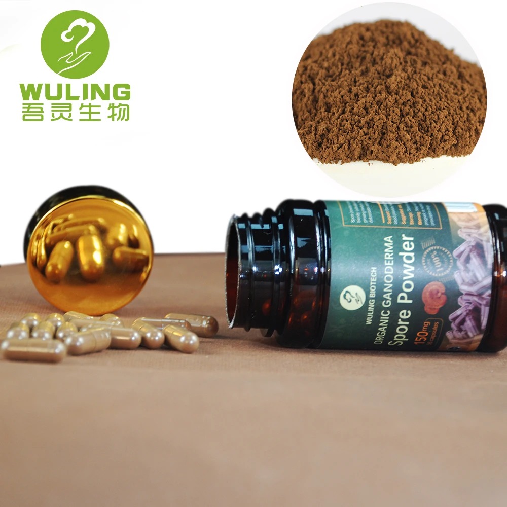 Китайская травяная добавка, капсулы с экстрактом грибов рейши