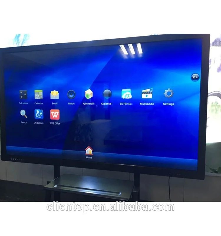 LC840EQD-SEM1 84 inch big size display smart teaching board all in one pc 4k interactive whiteboard