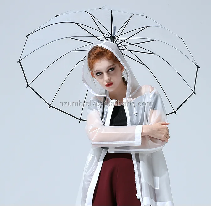 23 inch 8ribs POE Apollo cheap custom clear umbrella