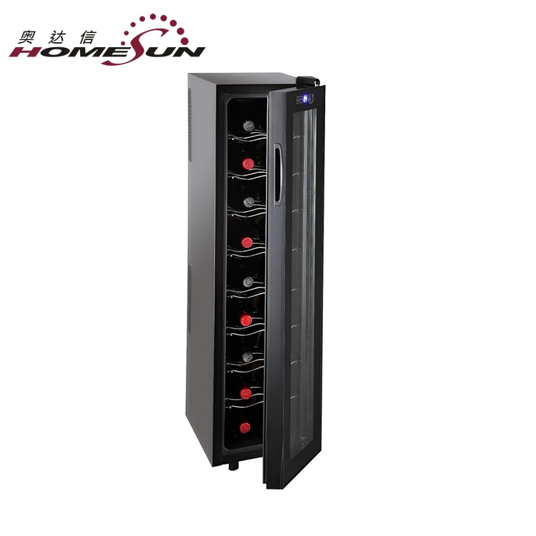 BCW-49 Wholesale Tall Thin Wine Cooler Fridge Slim, Tall Thin Wine Refrigerator