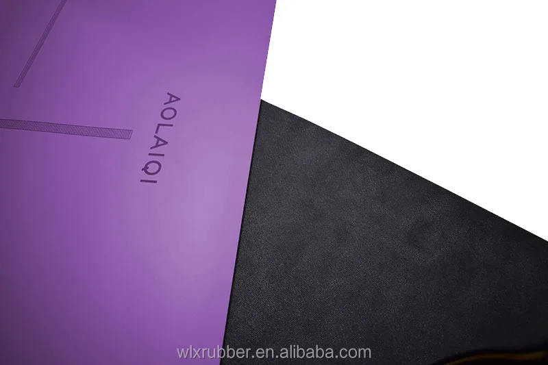 Custom Various Color Skidproof Salable Natural Rubber Yoga Mat Travel Yoga Mat Foldable Pink Red Blank Blue Bag Yoga Mat