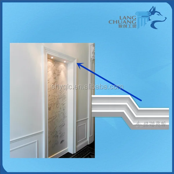 
Hot Sell Factory Wholesale Easy Clean Skirting Board Moulding 