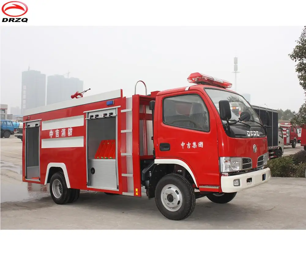 5Ton Single Row Water Tank Fire Fighting Truck