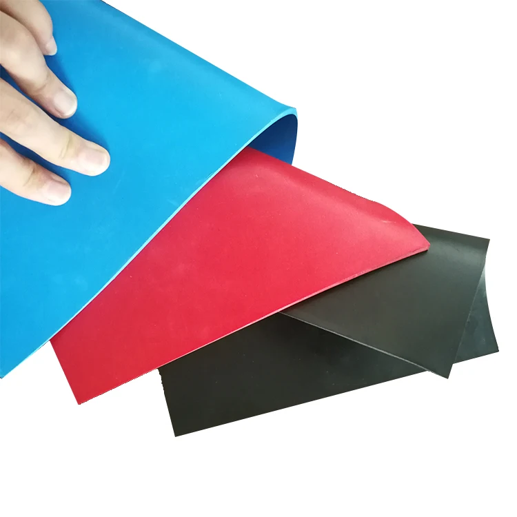 Red Silicone Rubber Sheet 3mm Silicone Rubber Sheet in Rolls