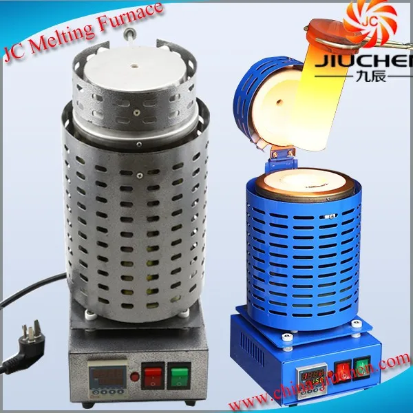 1kg 2kg 3kg 4kg Mini Portable Smelting Gold Furnace Manufacturer China