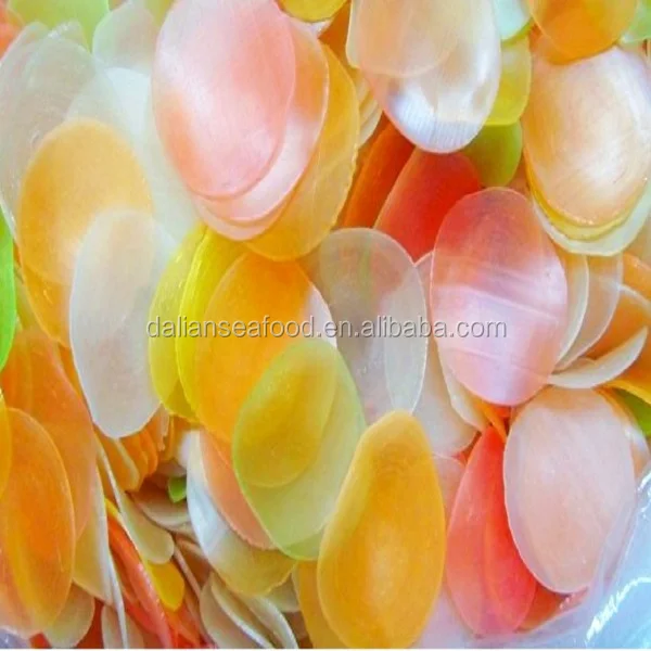
Fry in the boiling vegetable oil fried snacks customized shrimp crackers 