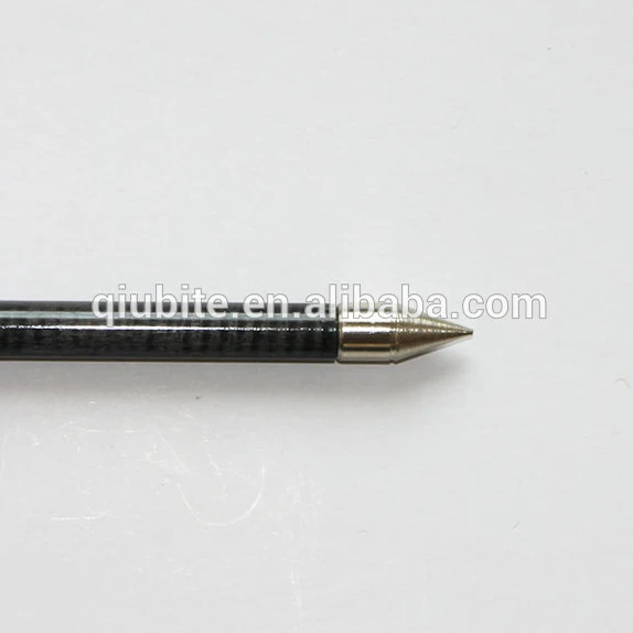 For sale ID6.2mm mixed carbon fiber arrow, arrows with real turkey feather for hunting and archery