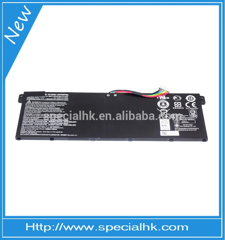 48wh Universal laptop replacement ac14b8k AC14B18J notebook battery for Acer Aspires E3-111 E3-112 E3-112M ES1-511