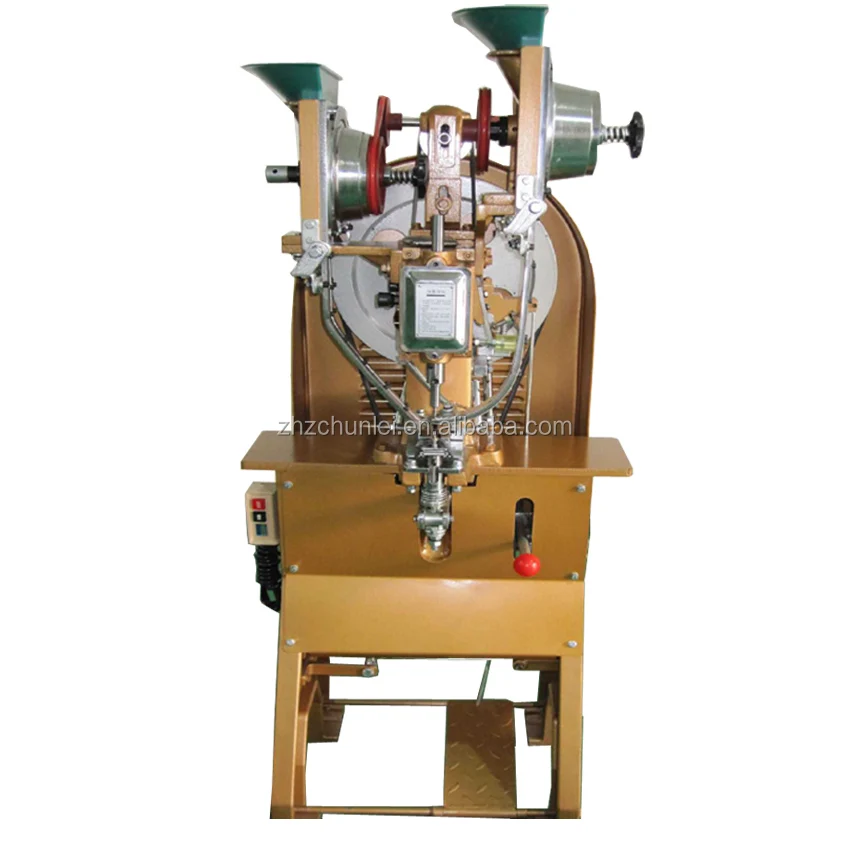 Automatic Sewing Press Snap Button Making Machine
