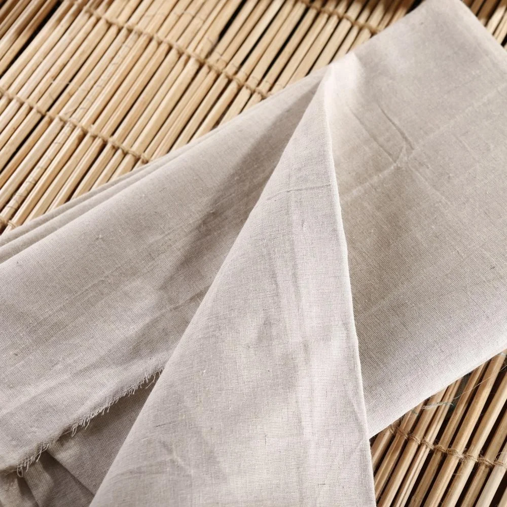 Высококачественная ткань из органического льна для одежды