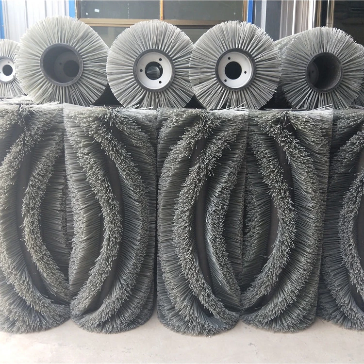 Dulevo 5000 Sweeper Spare Parts, Main brush/Roller brush/ steel wire mixed PP/PPL cylindrical brush