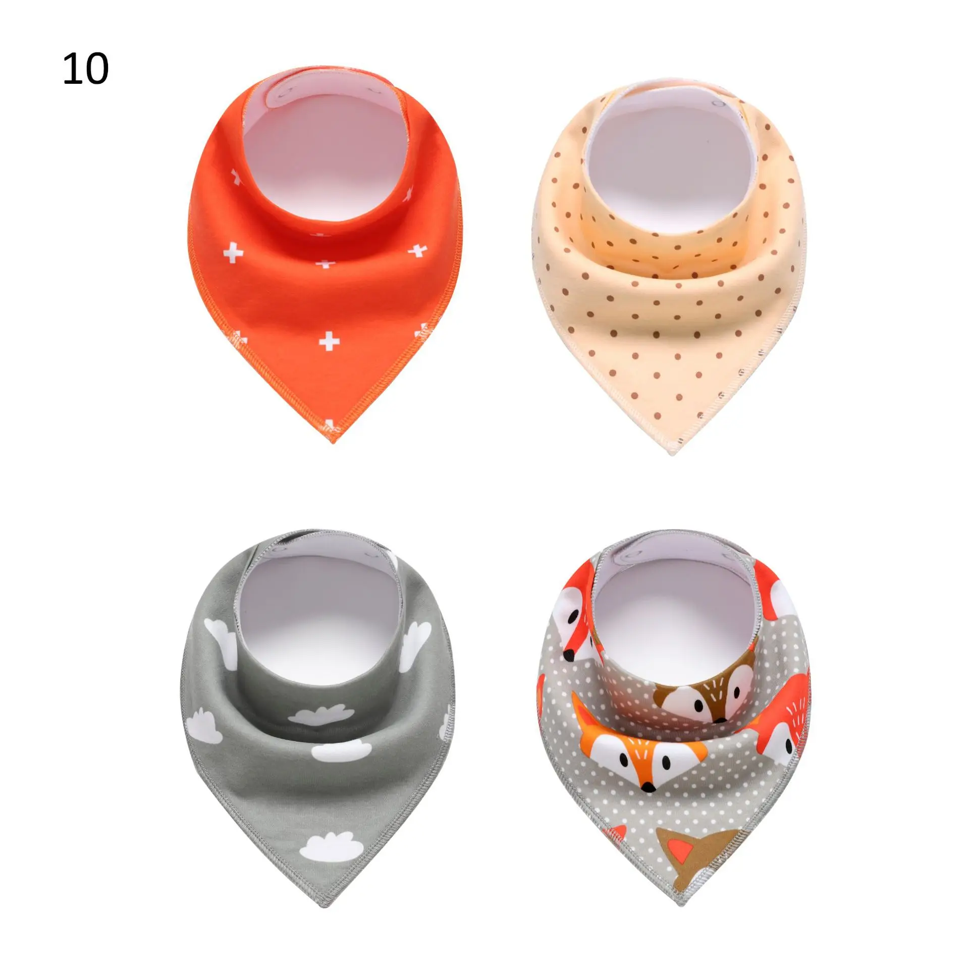 Wholesale Cotton Adjustable Cheap Custom Print Logo Dog Bandana for Pet