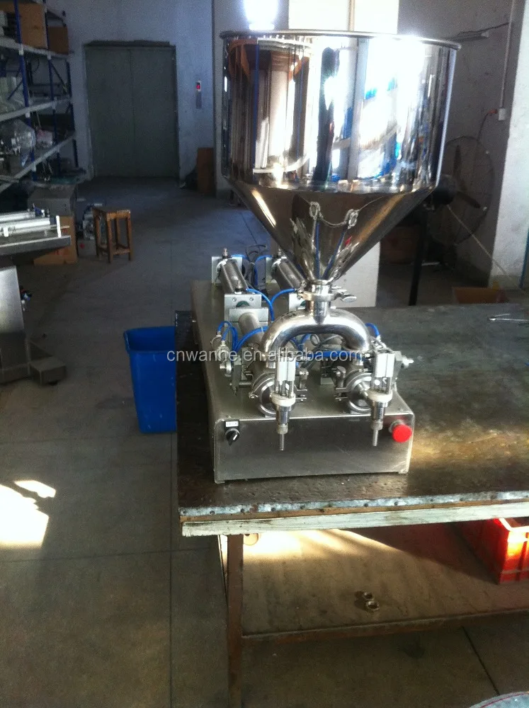small Manual washing Liquid soap filling Machine