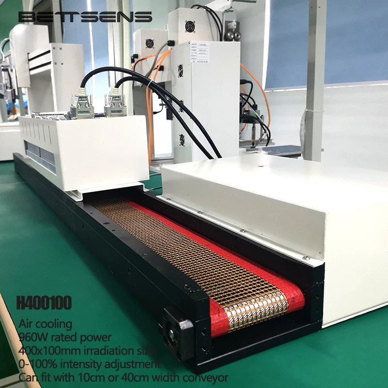 
High intensity varnish uv machine uv led 365nm lamp for adhesive glue uv curing machine 
