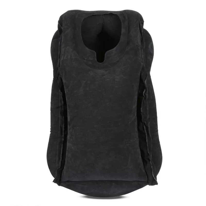 Высококачественная флокирующая надувная подушка Airgoods для путешествий