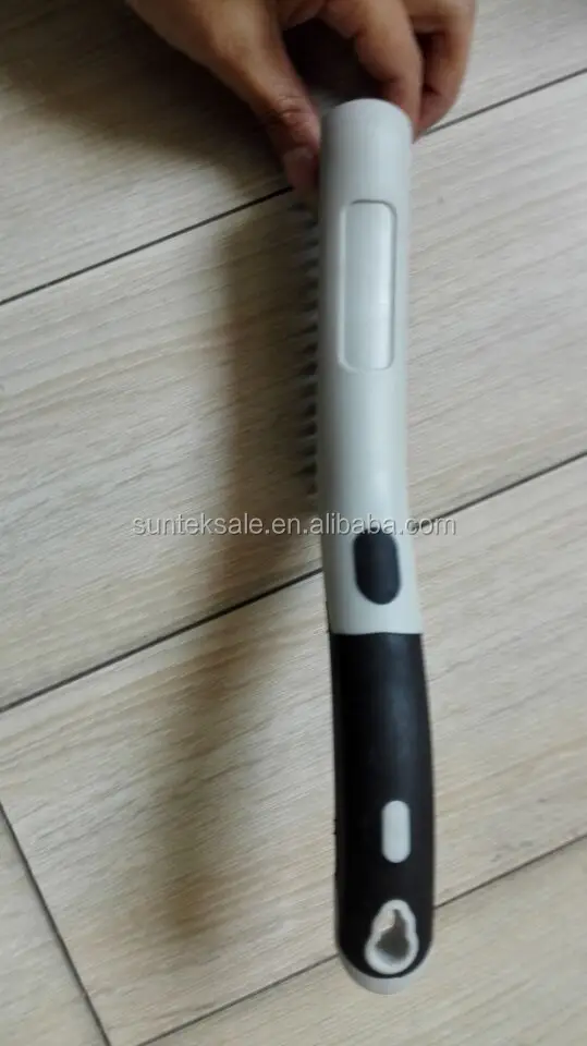 Steel Wire Brush With Soft Grip Handle 4*16