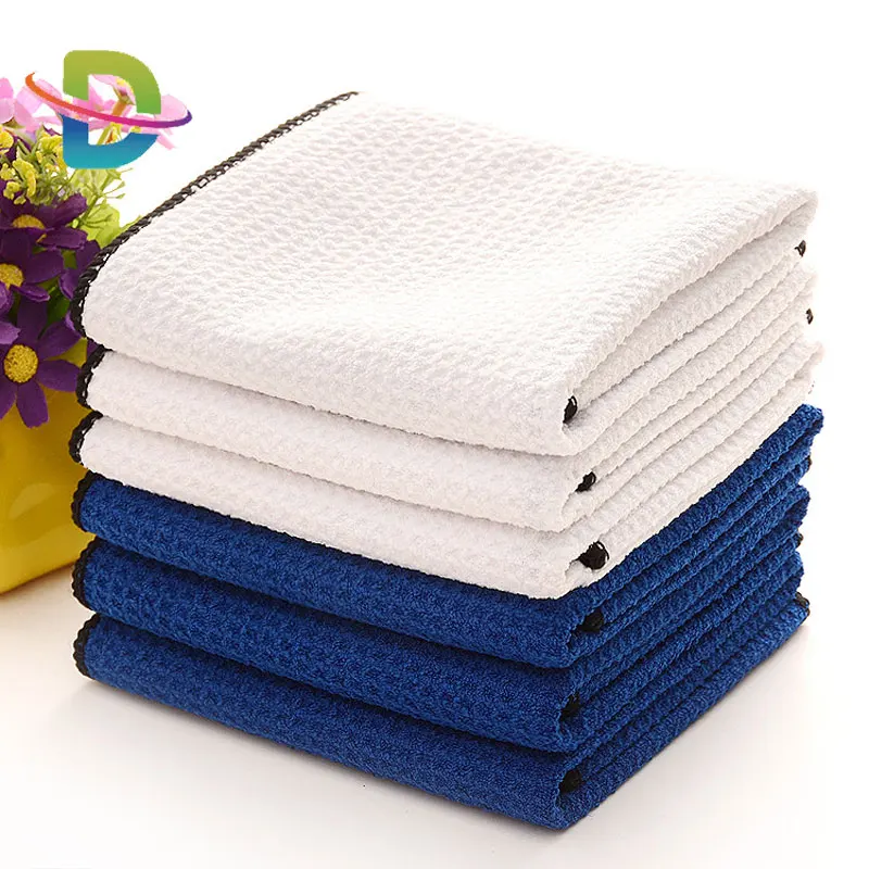 Car towel microfiber pineapple waffle cloth car washing