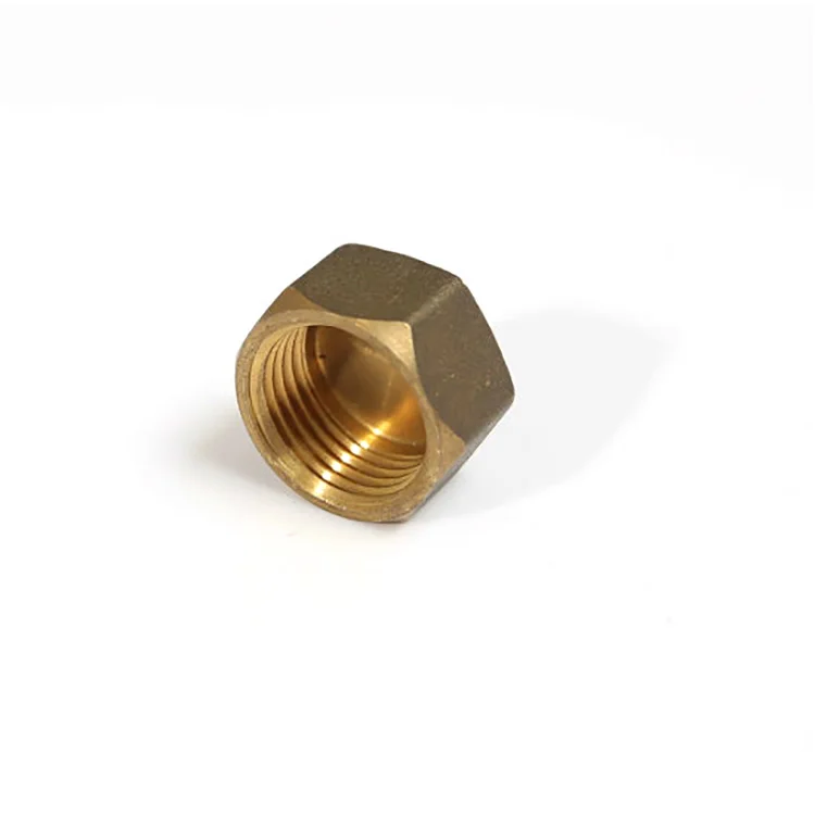 Dzr Brass Back Nut Male Thread Pipe Fitting