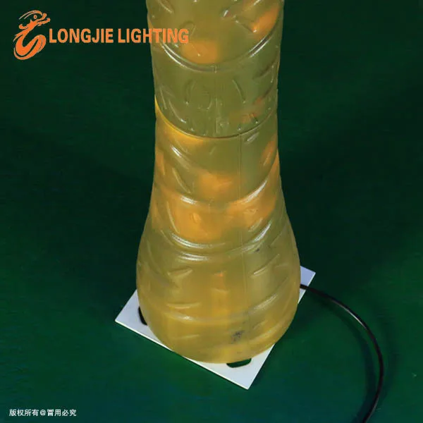 3.0m high Hawaii artificial lighted led coconut leaf palm tree light/landscape light