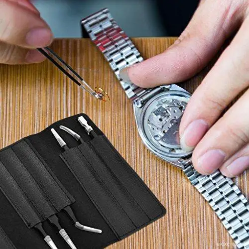 Stainless Steel Antistatic Anti Magnetic ESD-15 Tweezers