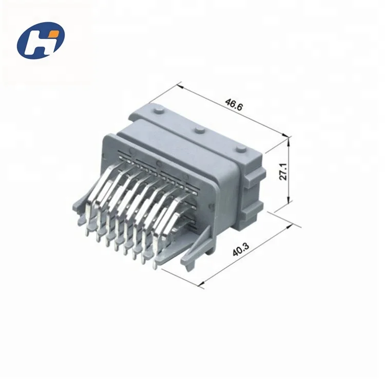 24 pin connector ecu small plastic waterproof enclosure