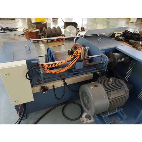 
China Wire drawing machine horizontal spooler takeup, wire spooling machine,wire winding machine manufacturer 