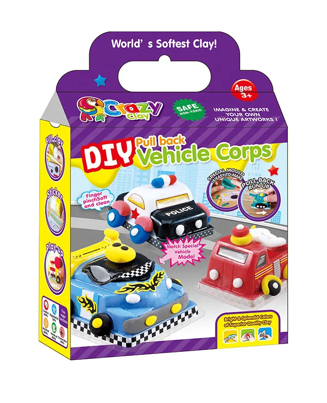 
Non-toxic plasticine children toys polymer air dry clay super light clay 301B 