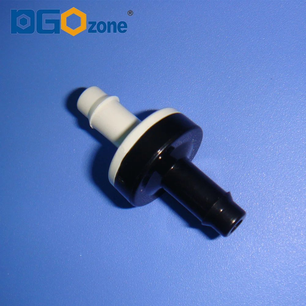 ABS 1/4' white and black plastic check valve mini check valve silicone check valve
