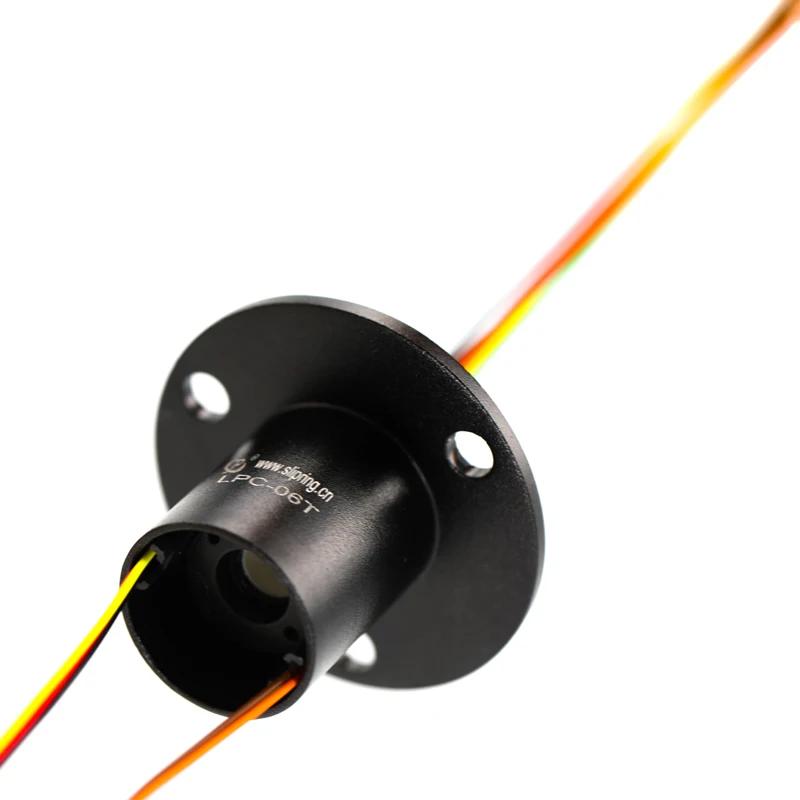 Rotary Joint Capsule Slip Ring, 6 channel  1A,RJ45 connector,for direct plug-and-play