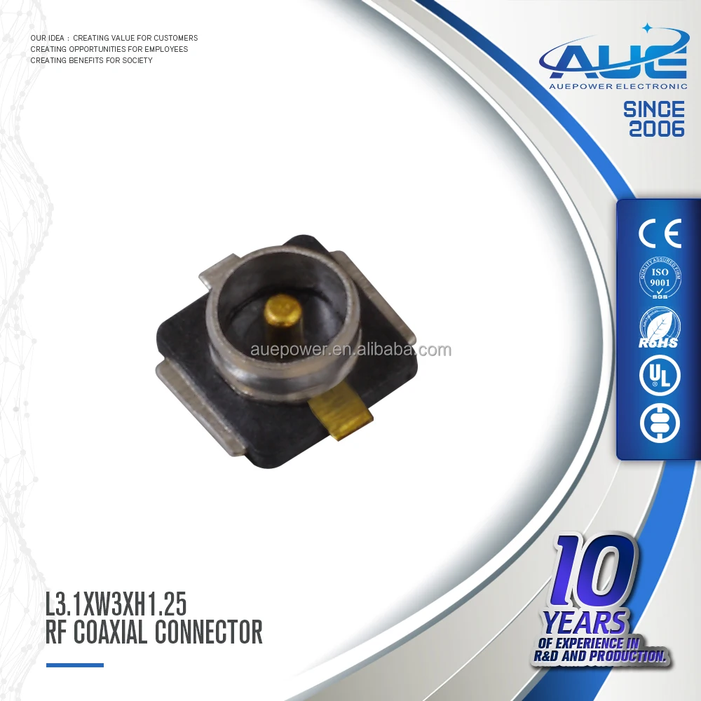 1-й micro rf коаксиальный разъем электрический разъем