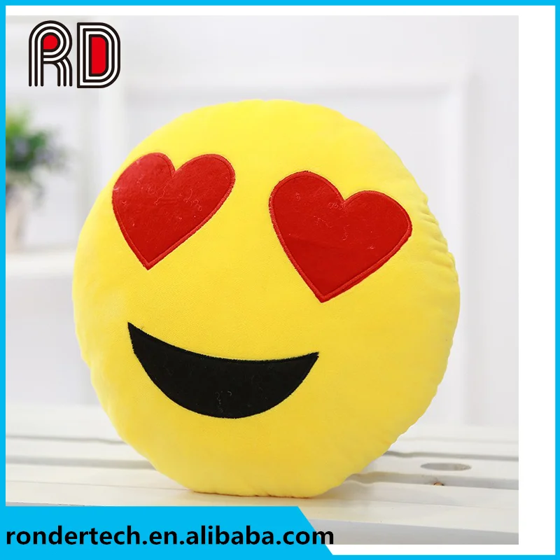 подарок custom оптовая Facebook emoji подушки высокое качество мягкие плюшевые милые смайлики игрушки в