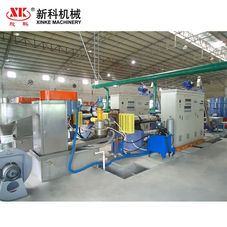 Customized pp,pe granulation line granulator