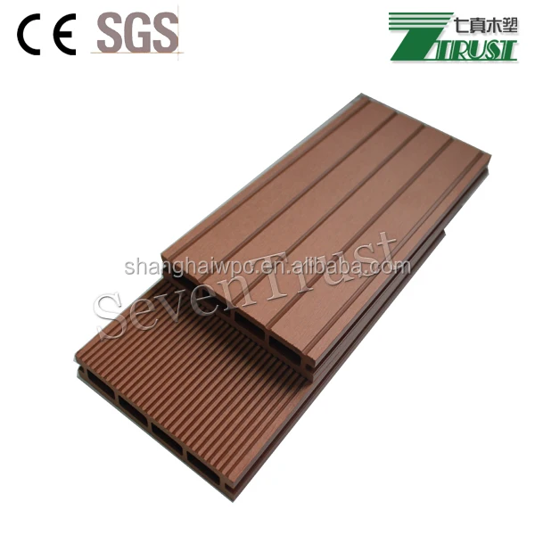 Easily Installed Wpc Outdoor Decking Flooring