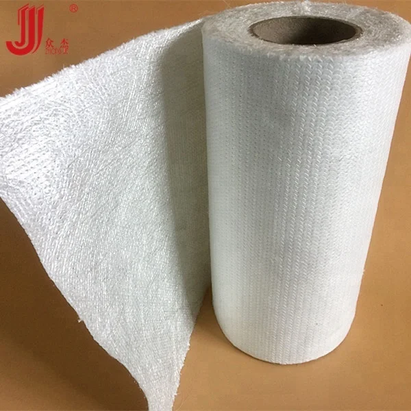 Polyester tissue combo fiberglass stitched mat EMKN300/45 for pultrusion