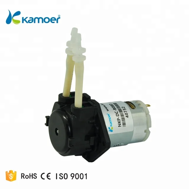 Kamoer NKP OEM head DIY Arduino Mini 12V 24V 6V 3V DC Motor soap dispenser electric peristaltic pump china