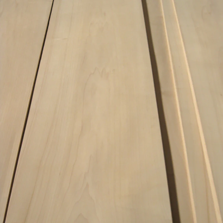 Good Quality Slicing American Figured Maple Wood Sheet
