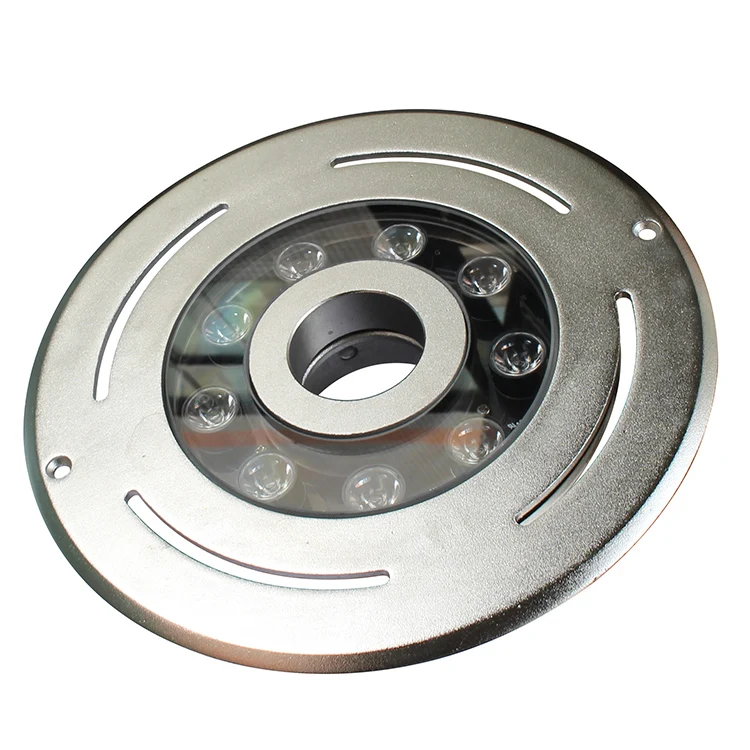 
hot sell full color 27W 24V/12V IP68 waterproof DMX512 Control led fountain light 