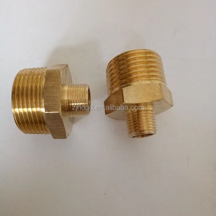 Brass extension pipe fittings ,customsized nipple brass connector ,brass M/F Reducing extension sockets