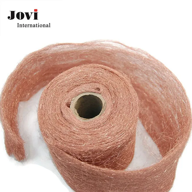 0.08mm wire diameter copper wool copper fiber