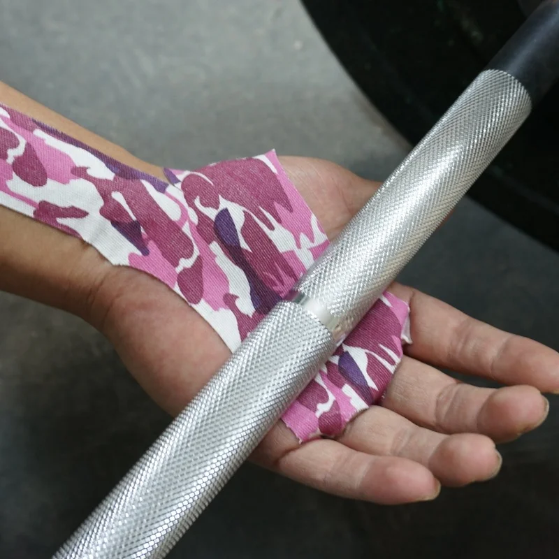 
Self Stick Tape Gymnastic Hand Grips for Workout, Chin-up, Weight Lifting, Pull-up and Cross Training ,Kettlebell 