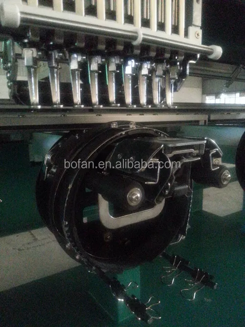 Computerized Cap Embroidering Machine with 8 heads 9,12,15 needles